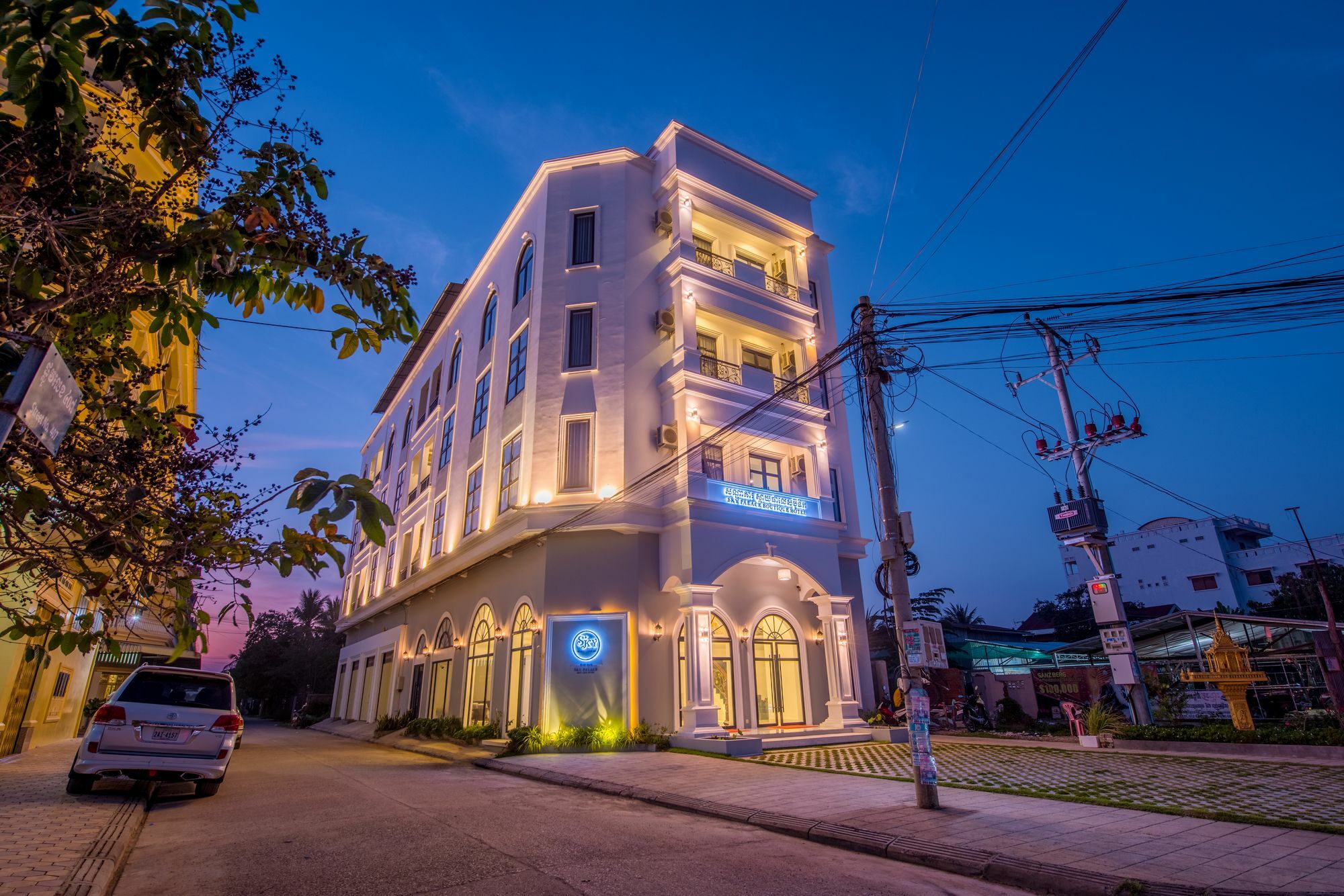 Sky Palace Boutique Hotel Battambang Exterior foto